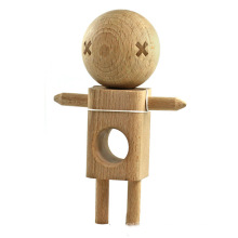 Chine alibaba shogun en bois robot poupée kendama pour la vente en gros